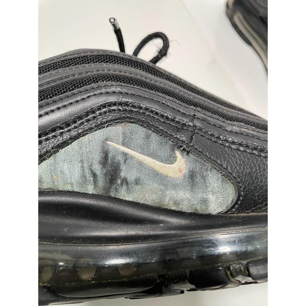 Nike Air Max 97 Triple Black White Anthracite Sneakers 921826-015 Mens Size 11 - Picture 11 of 12